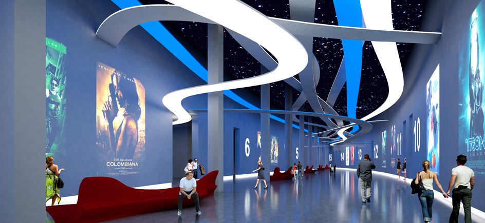 Interieurontwerp winkelcentrum Mane Mall Erbil